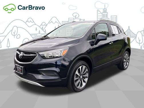 Dark Moon Blue Metallic 2022 Buick Encore Preferred