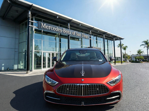 MANUFAKTUR garnet red metallic (Red Ambiance) 2026 Mercedes-Benz Maybach SL 680 Monogram Series 4MATIC