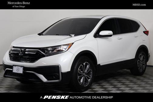 Platinum White Pearl 2020 Honda CR-V 2WD EX