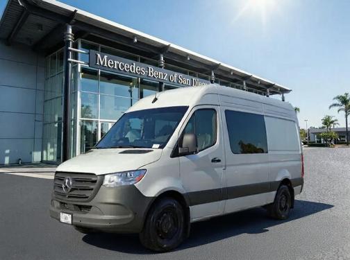 Silver Gray 2026 Mercedes-Benz Sprinter 2500 Standard Roof