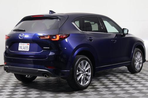Deep Crystal Blue Mica 2025 Mazda CX-5 2.5 S Premium Plus Package