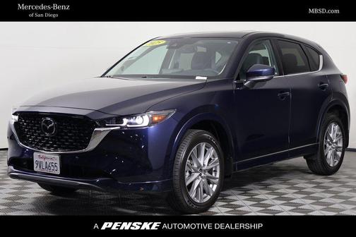 Deep Crystal Blue Mica 2025 Mazda CX-5 2.5 S Premium Plus Package
