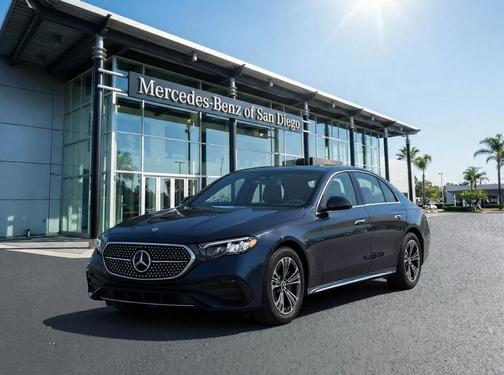 Nautical Blue Metallic 2026 Mercedes-Benz E-Class 4MATIC