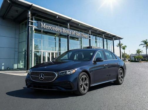 Nautical Blue Metallic 2026 Mercedes-Benz E-Class 4MATIC