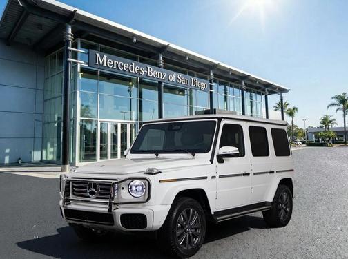 Polar White 2026 Mercedes-Benz G-Class G 550