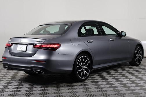 Grey 2022 Mercedes-Benz E-Class 4MATIC