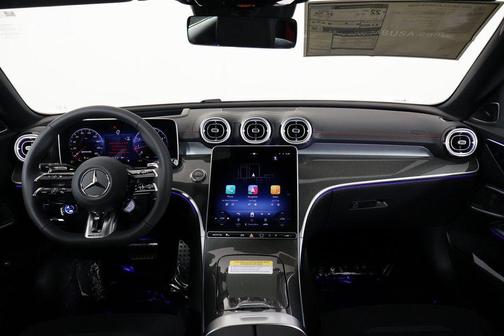 Polar White 2026 Mercedes-Benz AMG C 43 4MATIC