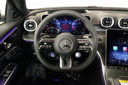Polar White 2026 Mercedes-Benz AMG C 43 4MATIC