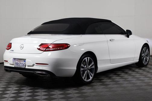 Polar White 2022 Mercedes-Benz C-Class Cabriolet