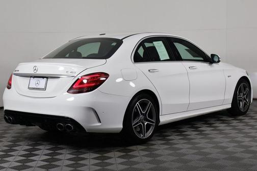 Polar White 2020 Mercedes-Benz AMG C 43 4MATIC