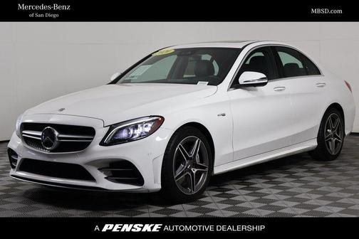 Polar White 2020 Mercedes-Benz AMG C 43 4MATIC