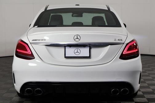 Polar White 2020 Mercedes-Benz AMG C 43 4MATIC