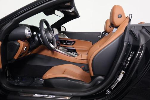 Obsidian Black Metallic 2022 Mercedes-Benz AMG SL 55 Base