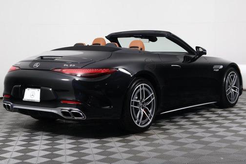 Obsidian Black Metallic 2022 Mercedes-Benz AMG SL 55 Base