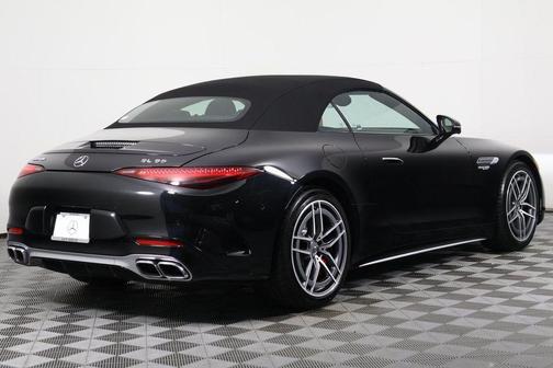 Obsidian Black Metallic 2022 Mercedes-Benz AMG SL 55 Base