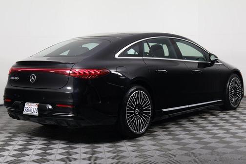 Obsidian Black Metallic 2022 Mercedes-Benz EQS 450+ 4MATIC