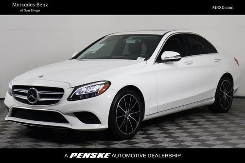 Polar White 2019 Mercedes-Benz C-Class C 300