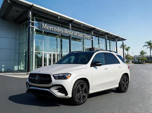 Moonlight White Magno 2026 Mercedes-Benz GLE 450 4MATIC