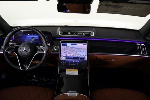 MANUFAKTUR Moonlight White Metallic 2026 Mercedes-Benz S-Class S 580 4MATIC