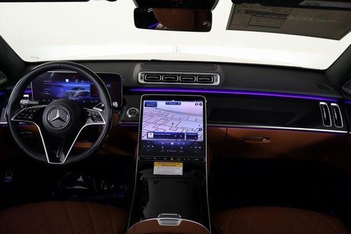 MANUFAKTUR Moonlight White Metallic 2026 Mercedes-Benz S-Class 4MATIC
