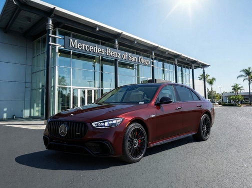 Rubellite Red Metallic 2026 Mercedes-Benz AMG S 63 E 4MATIC