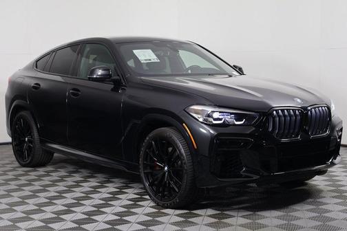 Black Sapphire Metallic 2022 BMW X6 xDrive40i