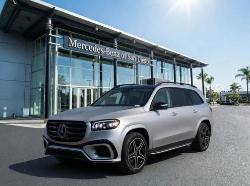 Cirrus Silver Metallic 2026 Mercedes-Benz GLS 450 4MATIC