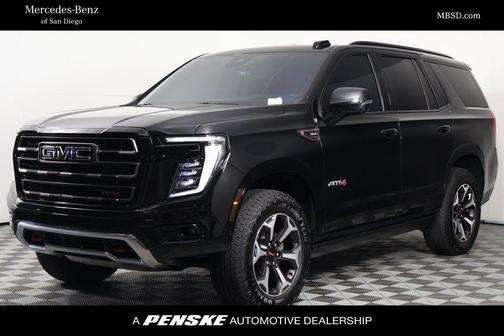 Onyx Black 2025 GMC Yukon 4WD AT4 Ultimate