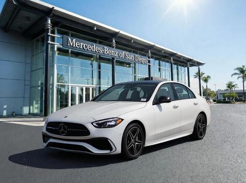 Polar White 2026 Mercedes-Benz C-Class C 300