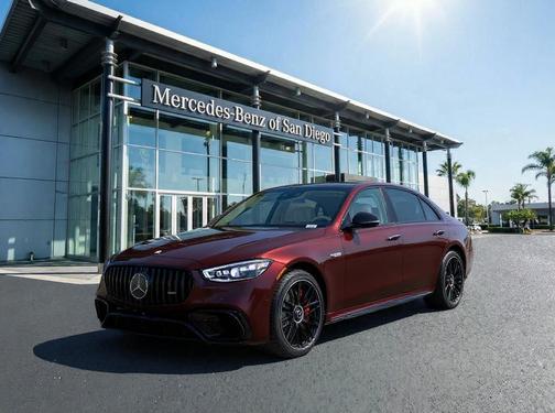 Rubellite Red Metallic 2026 Mercedes-Benz AMG S 63 E 4MATIC