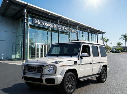 Polar White 2026 Mercedes-Benz G-Class G 550