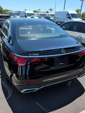 Black 2025 Mercedes-Benz E-Class E 350