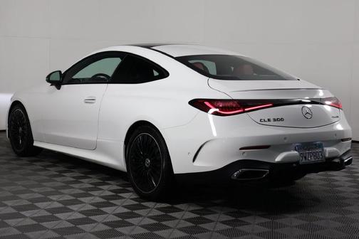 Polar White 2026 Mercedes-Benz CLE 300 4MATIC Coupe