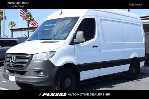 Gray White 2019 Mercedes-Benz Sprinter 1500 Cargo Van 144 in. WB