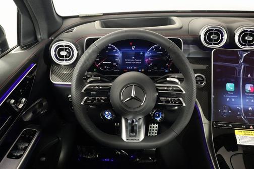 Obsidian Black Metallic 2026 Mercedes-Benz AMG GLC 43 4MATIC