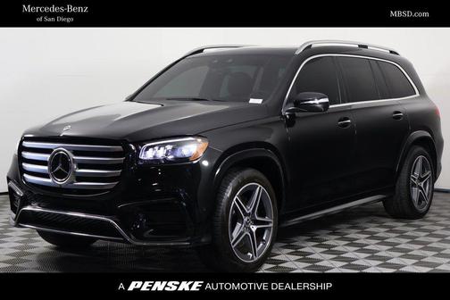Obsidian Black Metallic 2024 Mercedes-Benz GLS 450 4MATIC