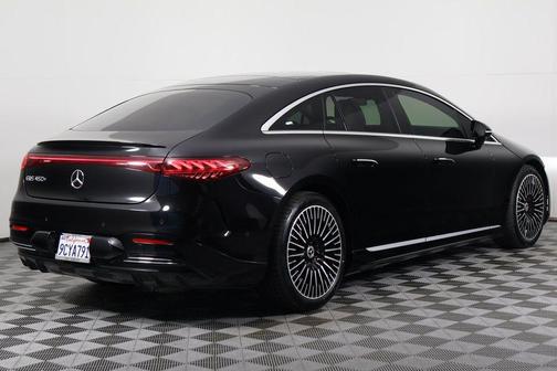 Obsidian Black Metallic 2022 Mercedes-Benz EQS 450+ 4MATIC