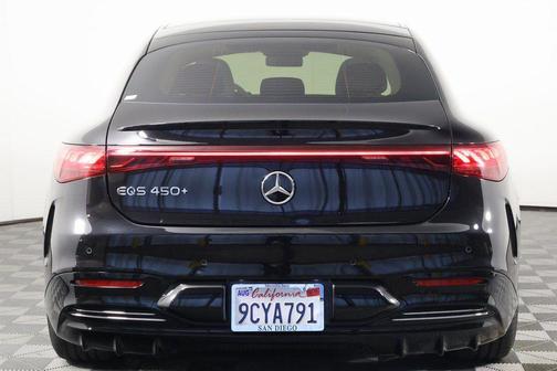 Obsidian Black Metallic 2022 Mercedes-Benz EQS 450+ 4MATIC