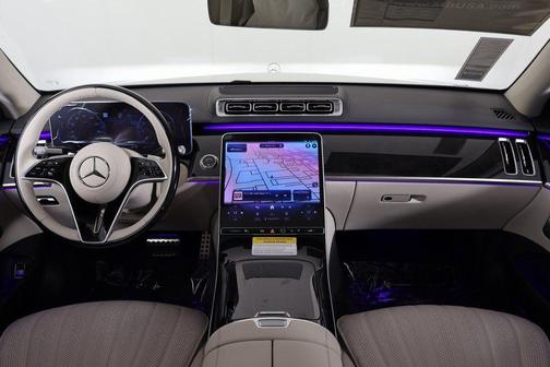 MANUFAKTUR Moonlight White Metallic 2026 Mercedes-Benz S-Class 4MATIC