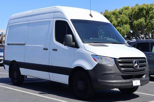 Gray White 2022 Mercedes-Benz Sprinter 2500 Standard Roof