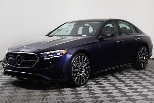 Nautical Blue Metallic 2026 Mercedes-Benz E-Class 4MATIC