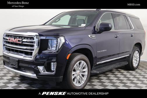 Midnight Blue Metallic 2024 GMC Yukon SLT