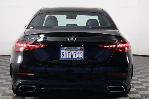 Black 2023 Mercedes-Benz C-Class Sedan