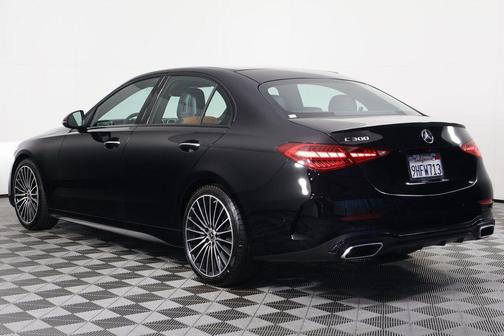 Black 2023 Mercedes-Benz C-Class Sedan