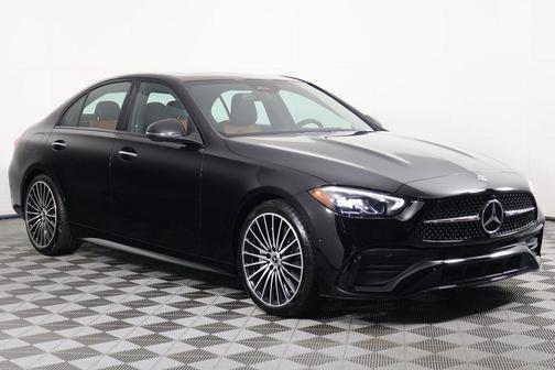 Black 2023 Mercedes-Benz C-Class Sedan