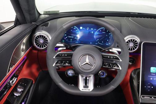 Cirrus Silver Metallic 2026 Mercedes-Benz AMG SL 55 Base