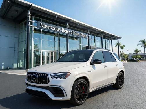 Moonlight White Metallic 2026 Mercedes-Benz AMG GLE 63 S 4MATIC+