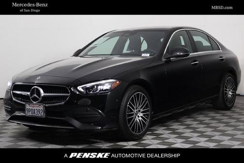 Black 2024 Mercedes-Benz C-Class C 300