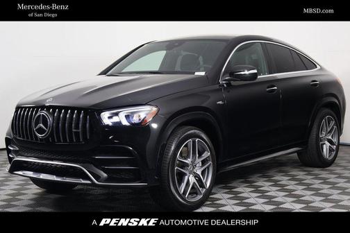 Black 2023 Mercedes-Benz AMG GLE 53 4MATIC+ Coupe