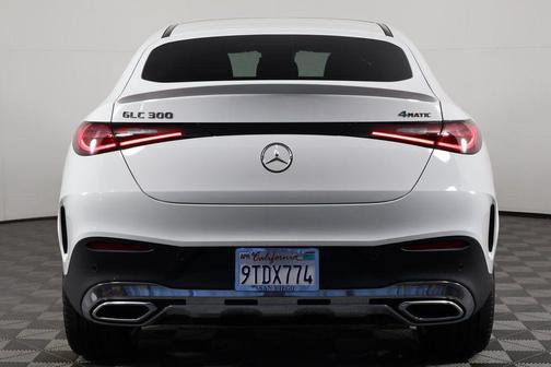 Polar White 2025 Mercedes-Benz GLC 300 4MATIC Coupe